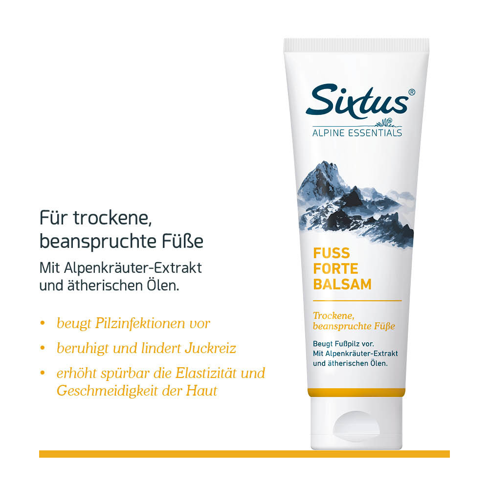 Sixtus  FUSS FORTE BALSAM 125 ml Balsam