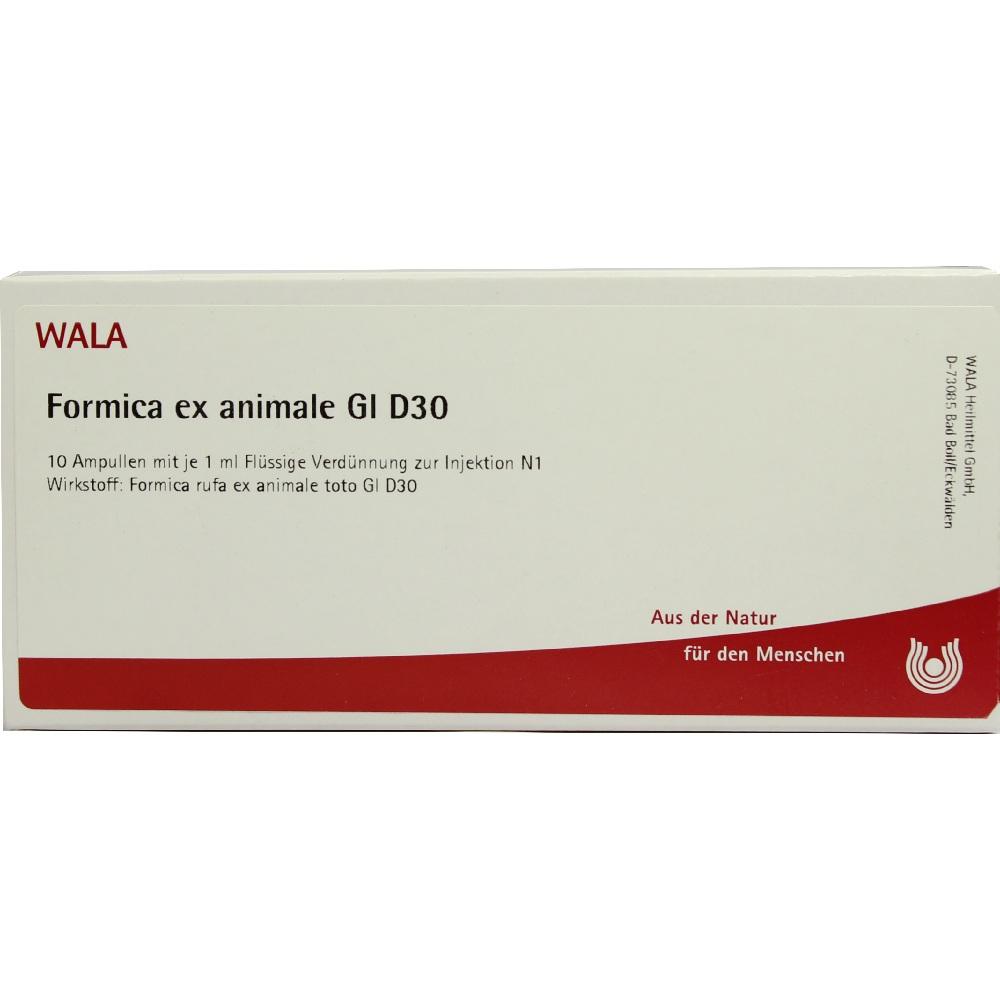 Formica ex animale Gl D30 Ampullen 10X1 ml Ampullen
