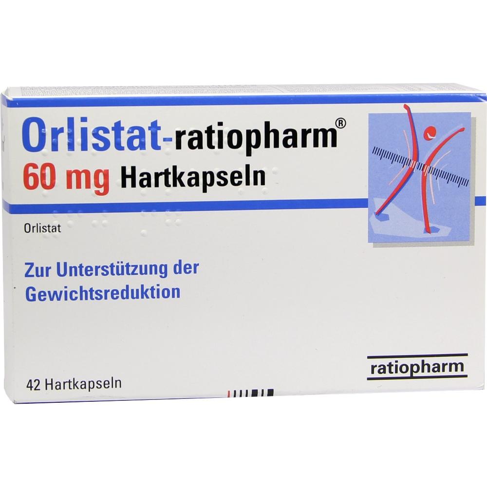 Orlistat-ratiopharm 60mg 42 St Kapseln