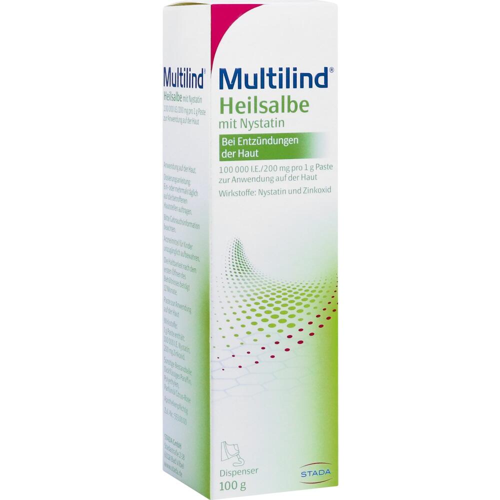 Multilind Heilsalbe mit Nystatin 100 g Paste