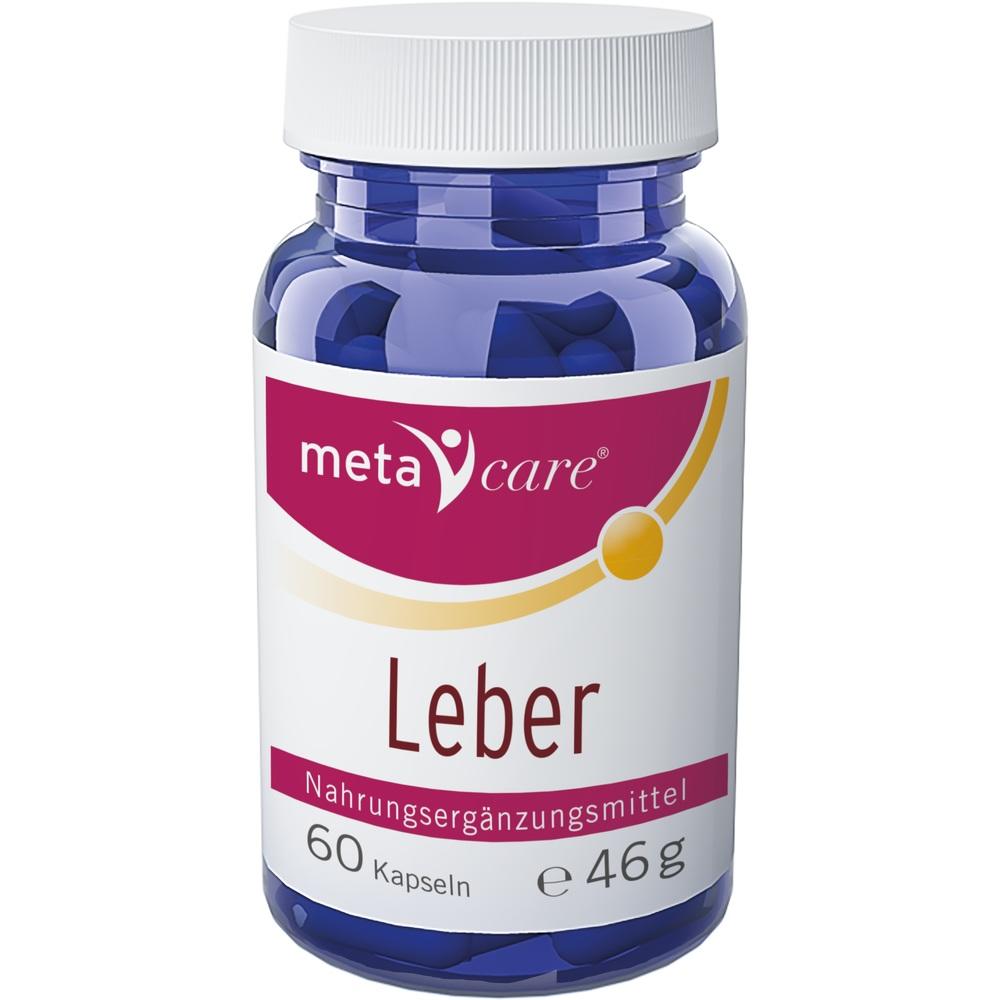 META CARE Leber Kapseln 60 St Kapseln
