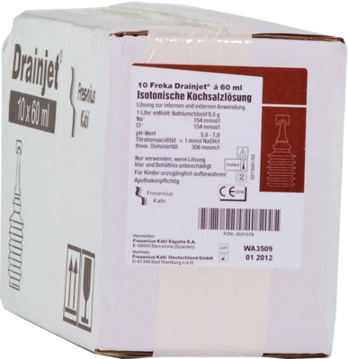 Drainjet Kochsalzlösung 10X60 ml Lösung
