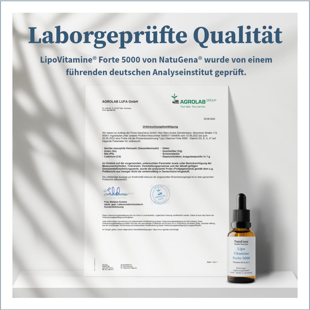 NatuGena LipoVitamine Forte 5000 20 ml Öl