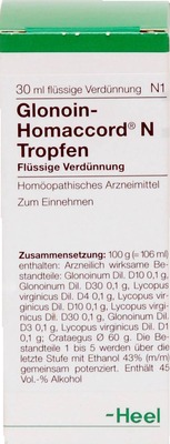 GLONOIN Homaccord N Tropfen 30 ml Tropfen