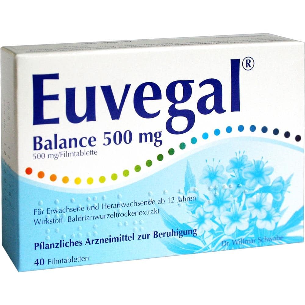 Euvegal Balance 500mg 40 St Filmtabletten