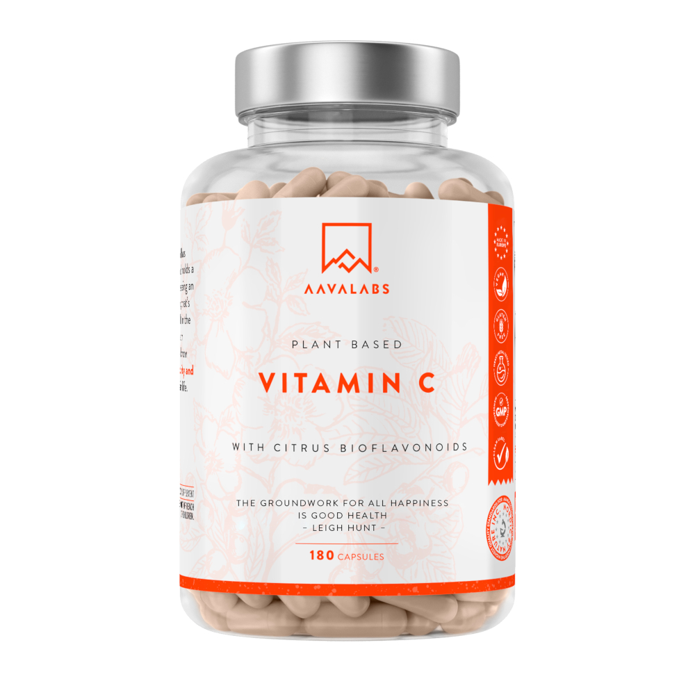 AAVALABS NATURAL VITAMIN C 180 St Kapseln