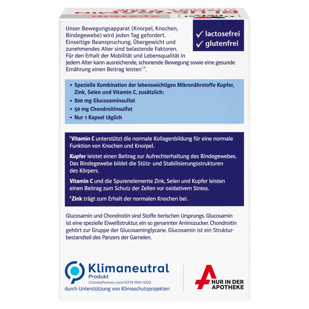 Doppelherz system GLUCOSAMIN PLUS 800 60 St Kapseln