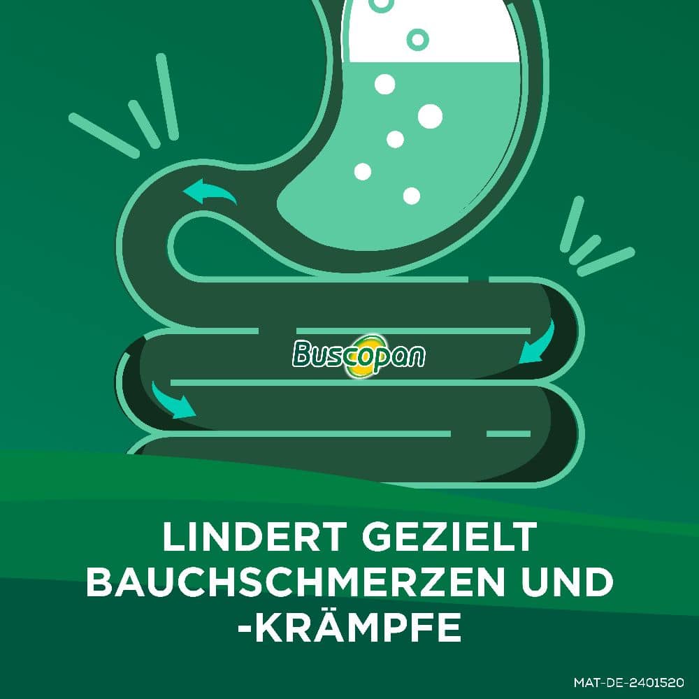 Buscopan Dragees - wirkt krampflösend  60 St Überzogene Tabletten