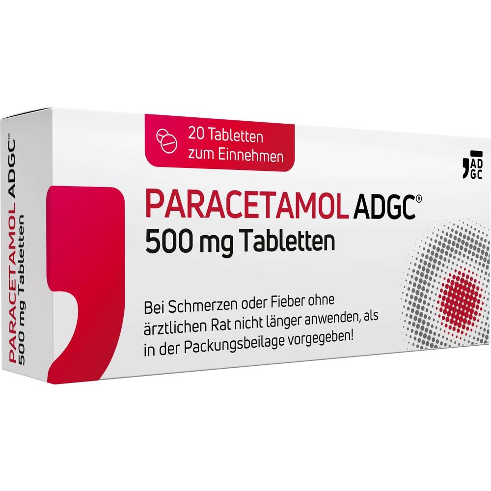 PARACETAMOL  ADGC 500mg  20 St Tabletten