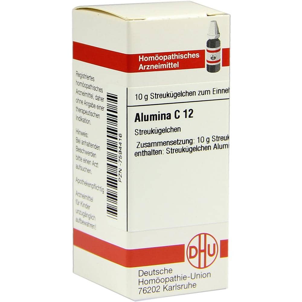 ALUMINA C 12 Globuli 10 g Globuli
