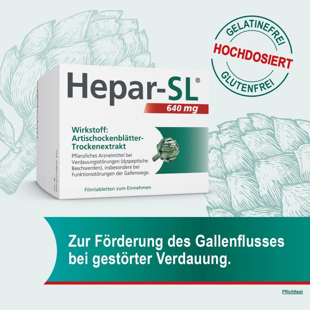 Hepar-SL 640mg 20 St Filmtabletten