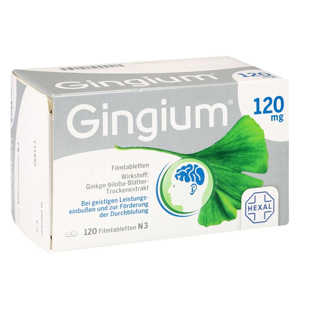 Gingium 120 mg 120 St Filmtabletten