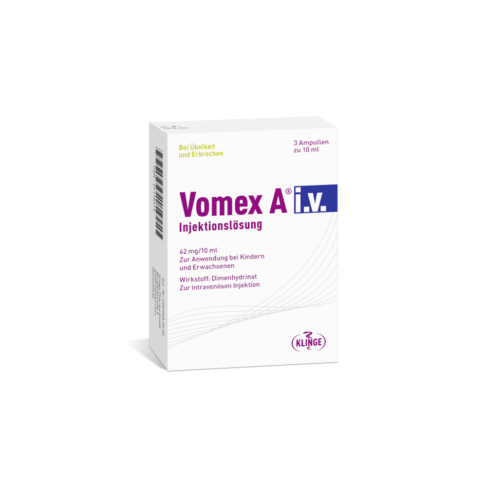 VOMEX A i.v. Injektionslösung 3X10 ml Injektionslösung