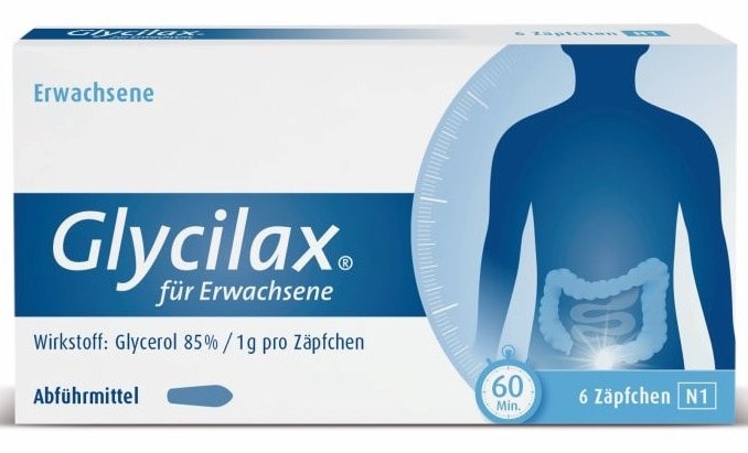 Glycilax für Erwachsene 6 St Erwachsenen-Suppositorien
