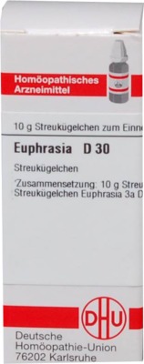 EUPHRASIA D 30 Globuli 10 g Globuli