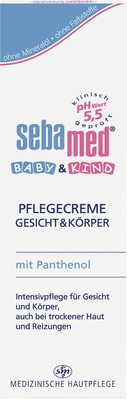 sebamed BABY & KIND PFLEGECREME  75 ml Creme