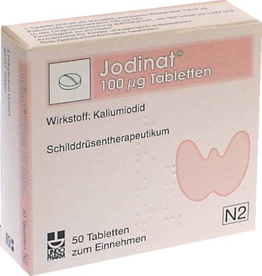 Jodinat 100μg 50 St Tabletten