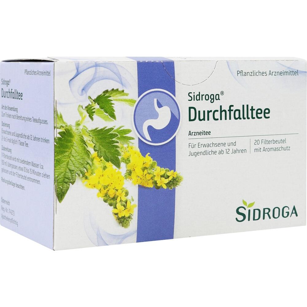 Sidroga Durchfalltee 20X1.5 g Filterbeutel