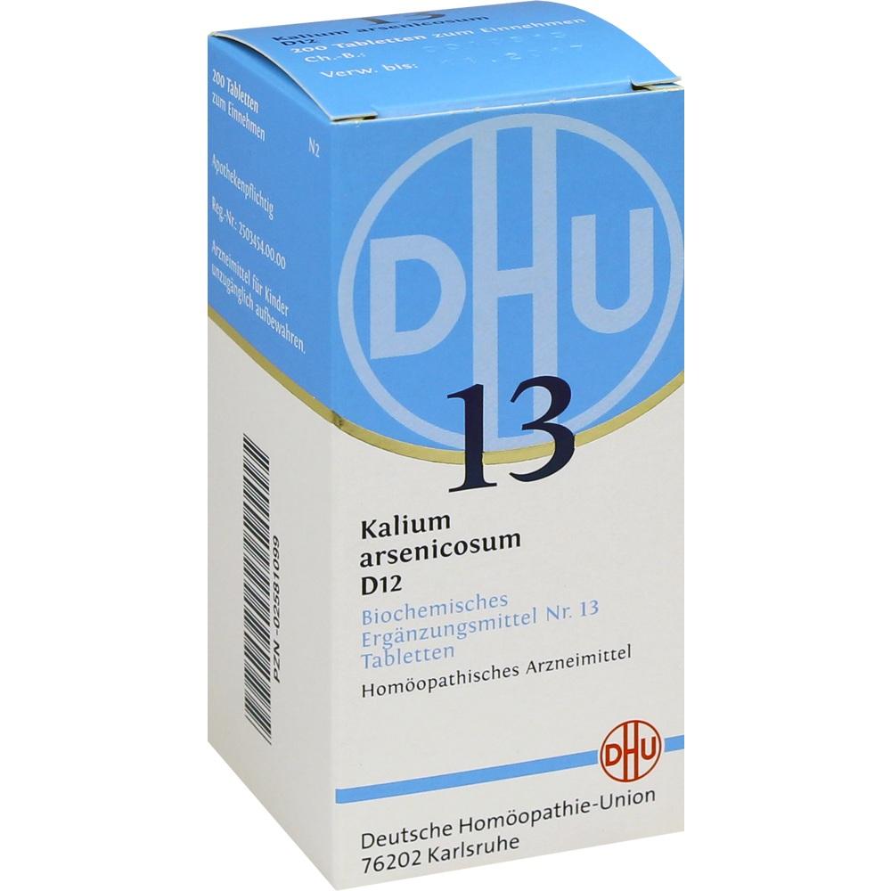 DHU Schüssler-Salz Nr. 13 Kalium arsenicosum D 12 Tabletten 200 St Tabletten