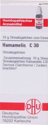 HAMAMELIS C 30 Globuli 10 g Globuli