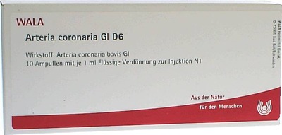 Arteria coronaria Gl D6 Ampullen 10X1 ml Ampullen