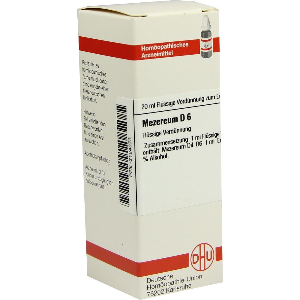 MEZEREUM D 6 Dilution 20 ml Dilution