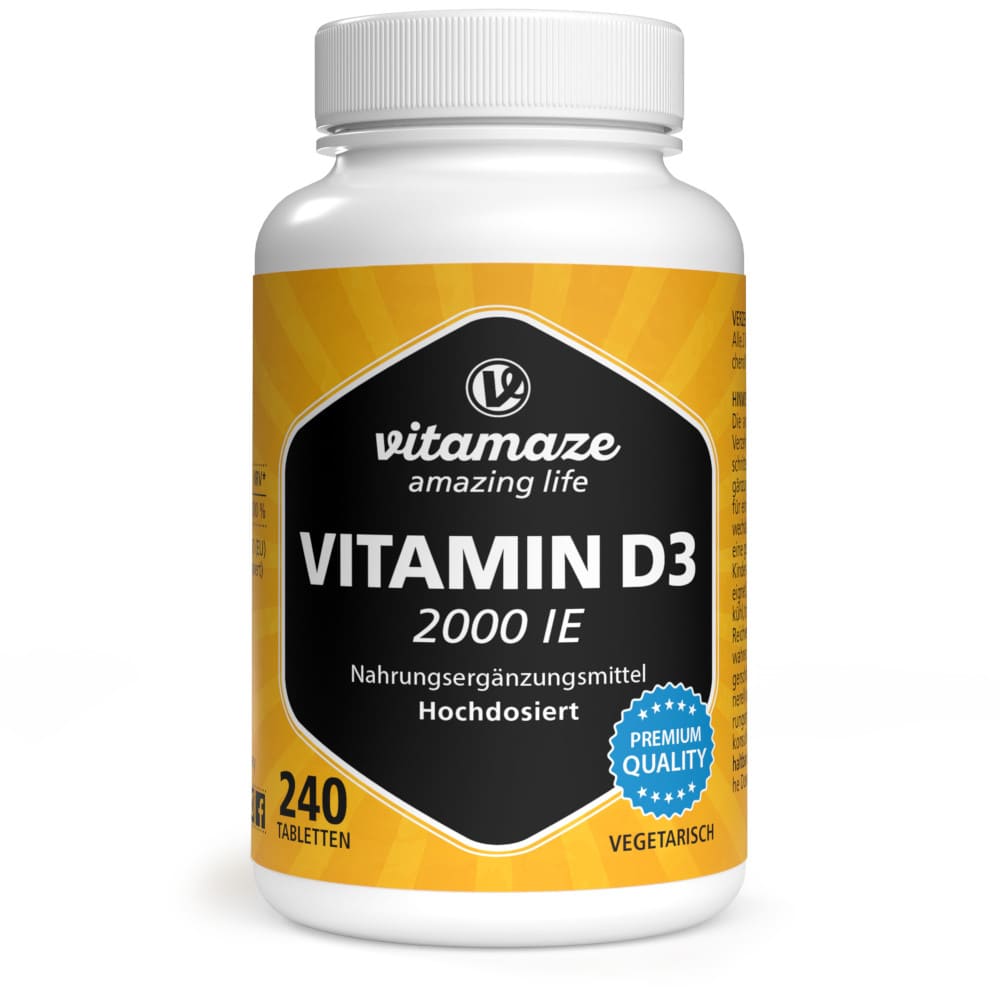 vitamaze VITAMIN D3 2000 i.E. 240 St Tabletten