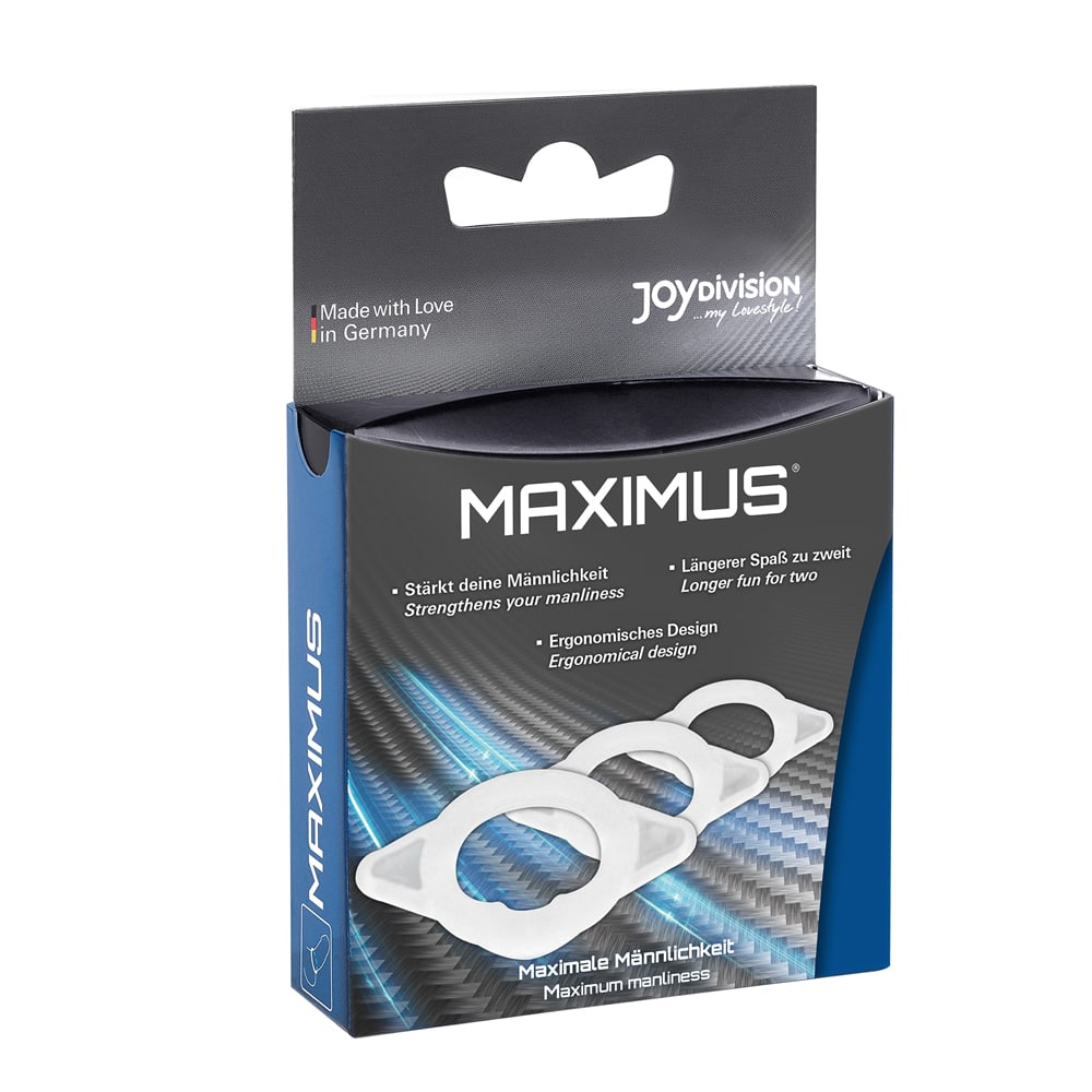 MAXIMUS der Potenzring XS S M 3 St