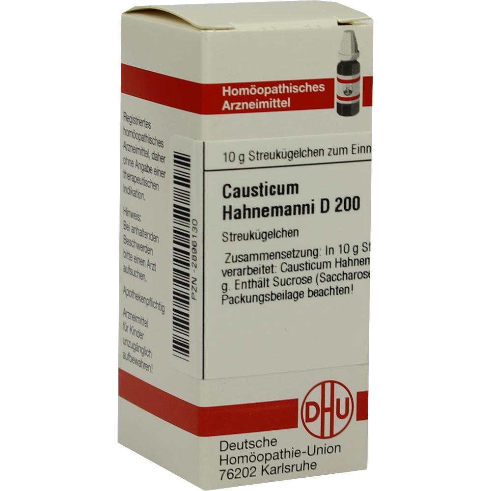 CAUSTICUM HAHNEMANNI D 200 Globuli 10 g Globuli