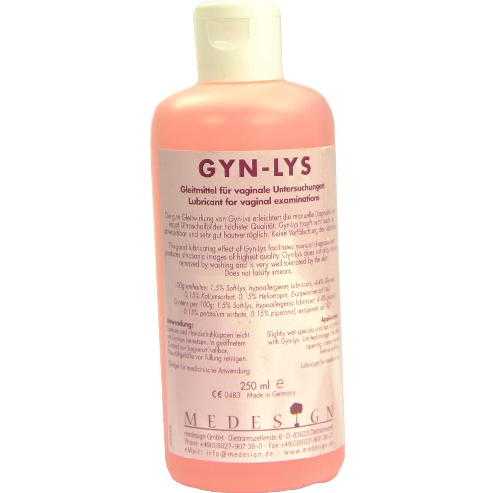GYN LYS Gleitmittel 250 ml Gel
