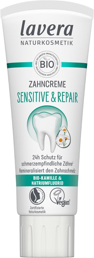 lavera ZAHNCREME SENSITIVE & REPAIR  75 ml Zahncreme