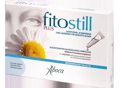 fitostill PLUS bei geröteten und überanstrengten Augen 10X0.5 ml Augentropfen