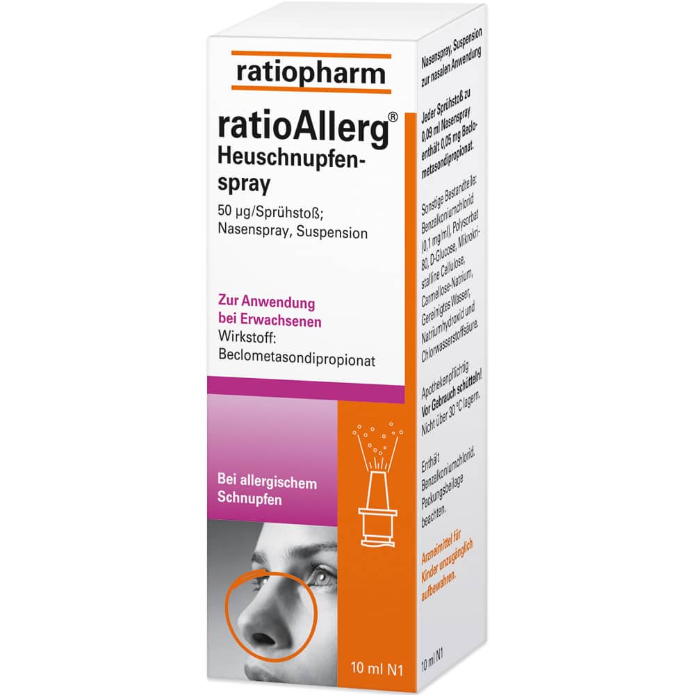 ratioAllerg Heuschnupfenspray 10 ml Nasenspray