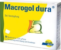 Macrogol dura Pulver 20 St Pulver