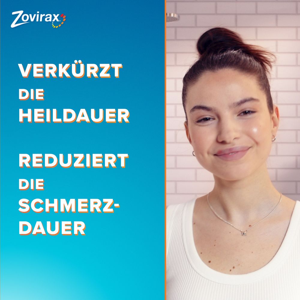 Zovirax Lippenherpescreme 2 g Creme