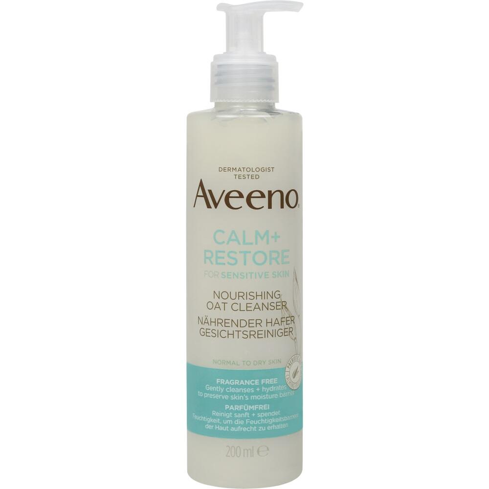 Aveeno CALM+RESTORE Nährender Hafer Gesichtsreiniger 200 ml Flüssigseife