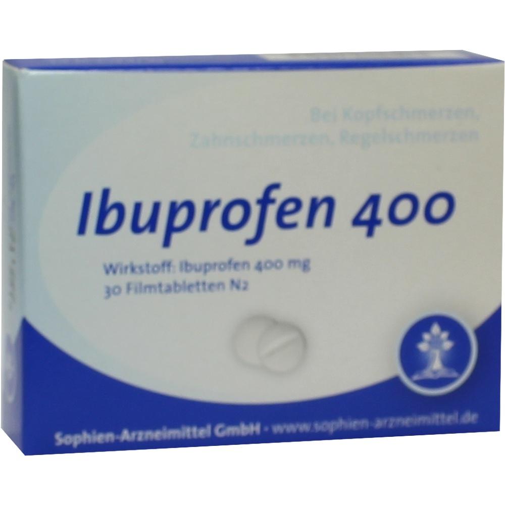 Ibuprofen 400 Sophien 30 St Filmtabletten