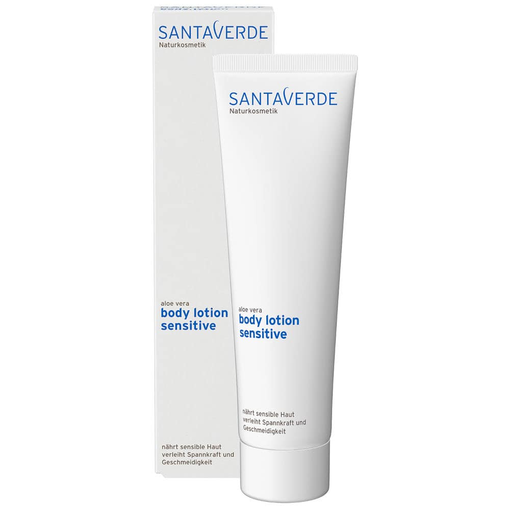 SANTA VERDE body lotion sensitive aloe vera 150 ml Emulsion