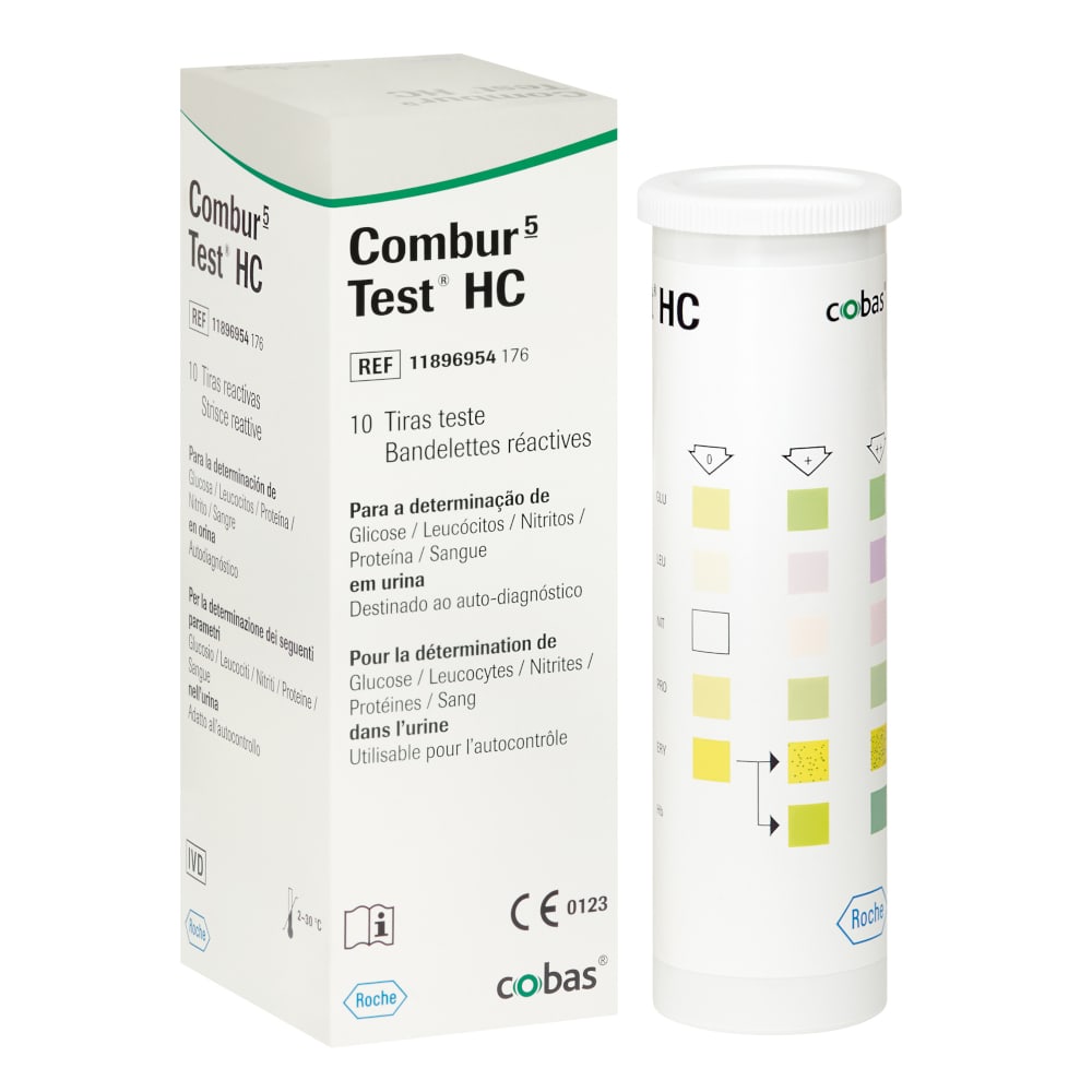 COMBUR 5 Test HC Teststreifen 10 St Teststreifen