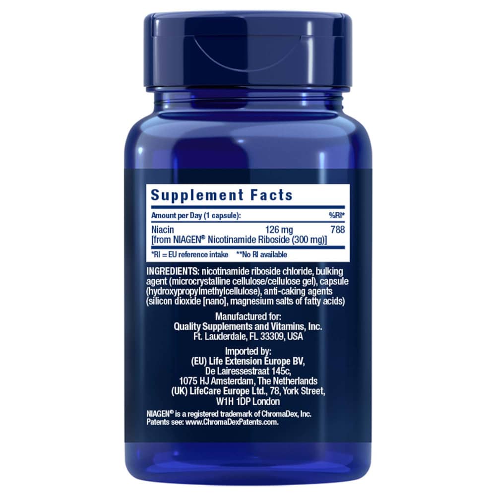 LIFE EXTENSION NAD+ Cell Formula 300mg 30 St Kapseln
