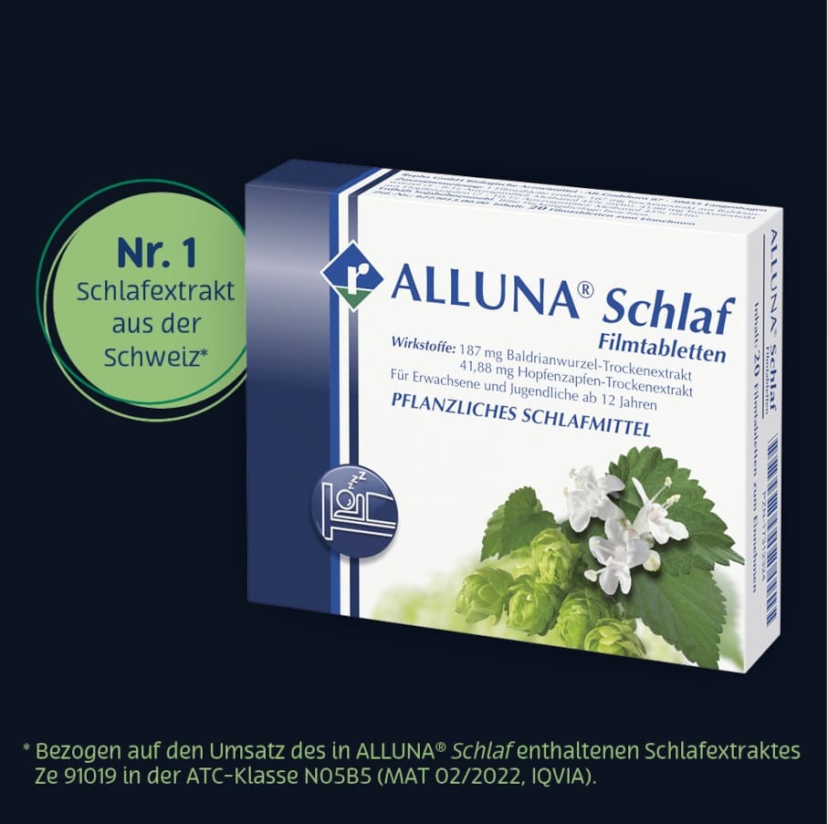 ALLUNA Schlaf Doppelpack 2X20 St Filmtabletten