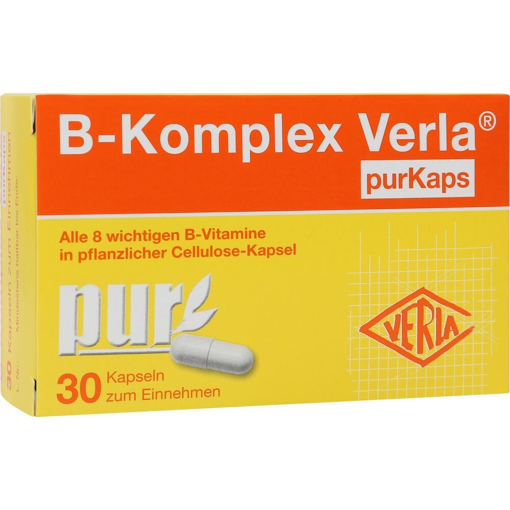 B-Komplex Verla purKaps 30 St Kapseln