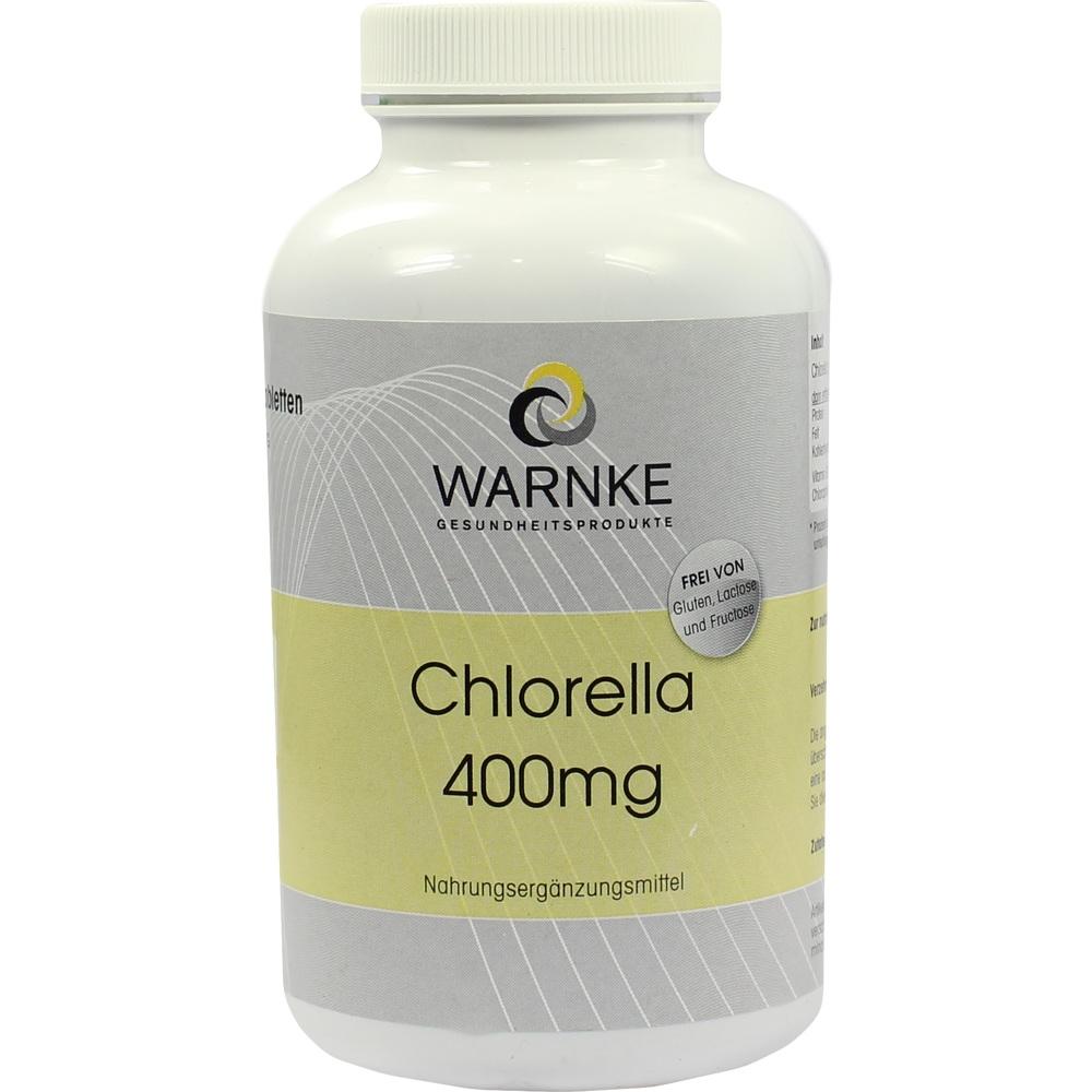 CHLORELLA 400 mg Tabletten 500 St Tabletten
