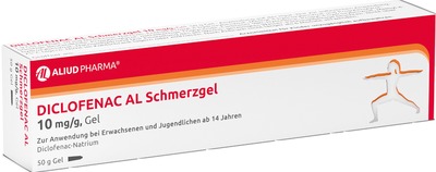 Diclofenac AL Schmerzgel 10 mg / g für akute Muskelschmerzen bei Erwachsenen