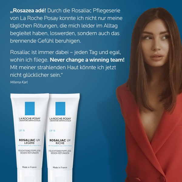 LA ROCHE-POSAY Rosaliac UV Feuchtigkeitspflege gegen Rötungen 40 ml Creme LA ROCHE-POSAY Rosaliac UV Feuchtigkeitspflege gegen Rötungen 40 ml Creme