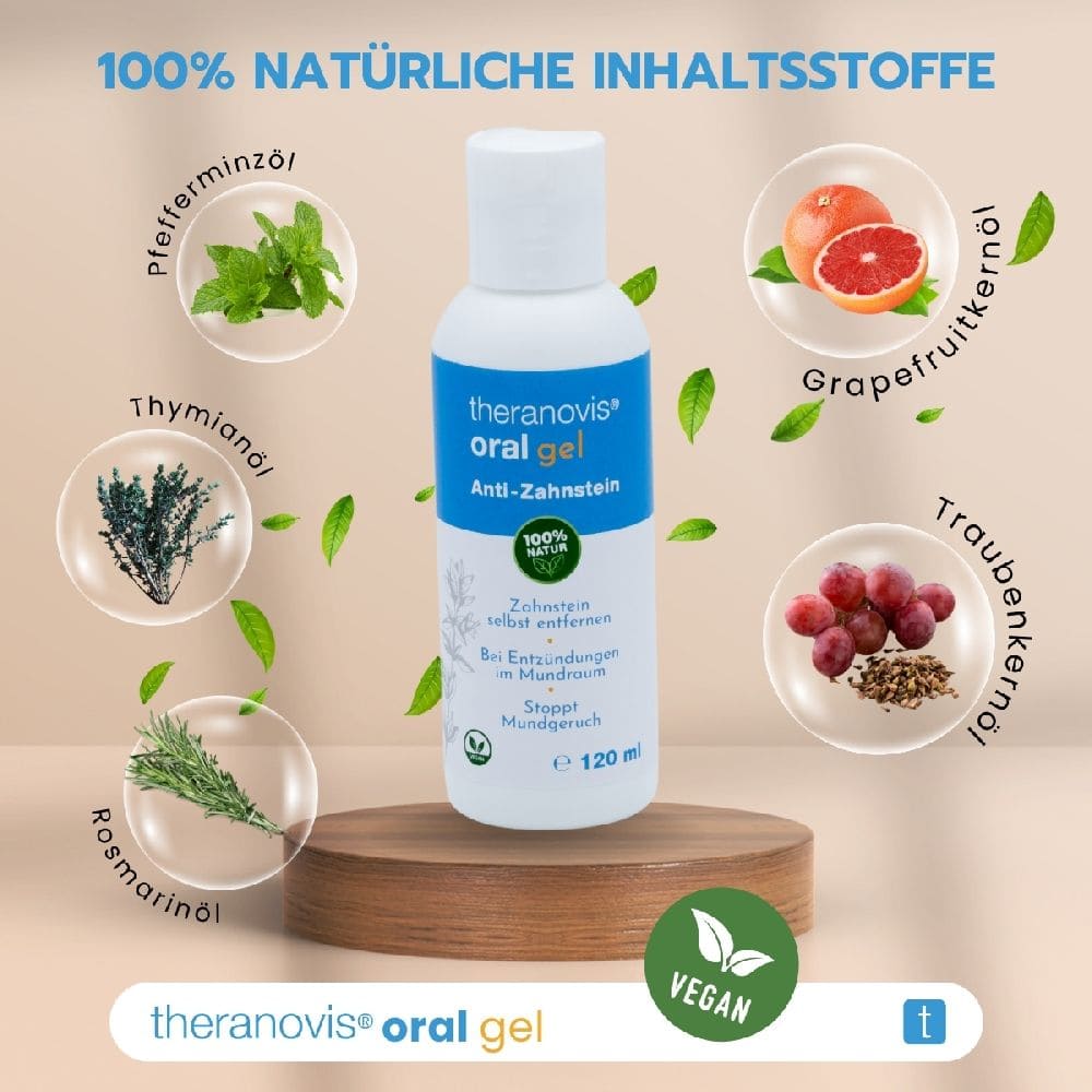 theranovis oral Zahnstein gel  120 ml Gel