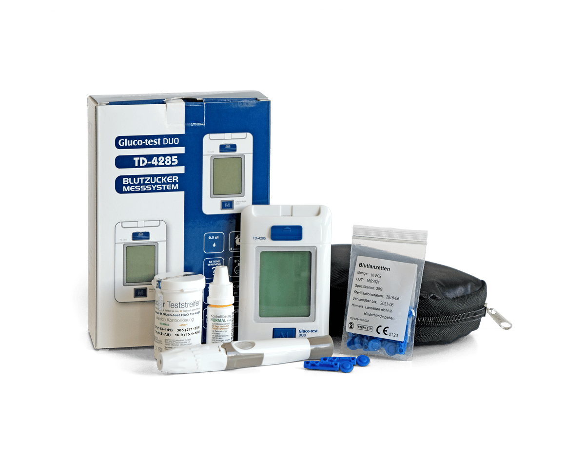 Gluco-test DUO TD-4285 Blutzuckermesssystem mmol/l 1 St