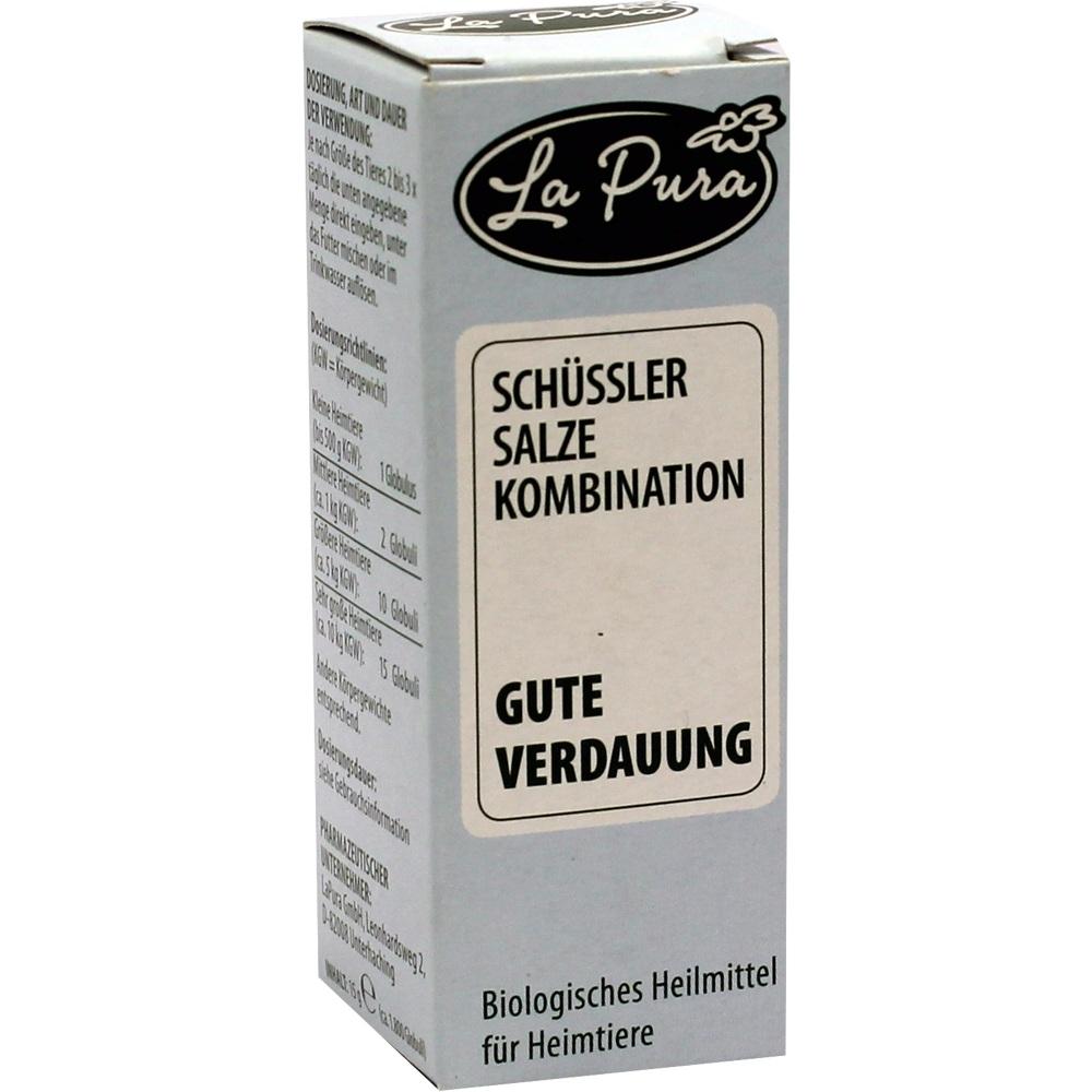 LAPURA Schüßl.Salz Kombinat gute Verdauung Gl.vet. 15 g Globuli