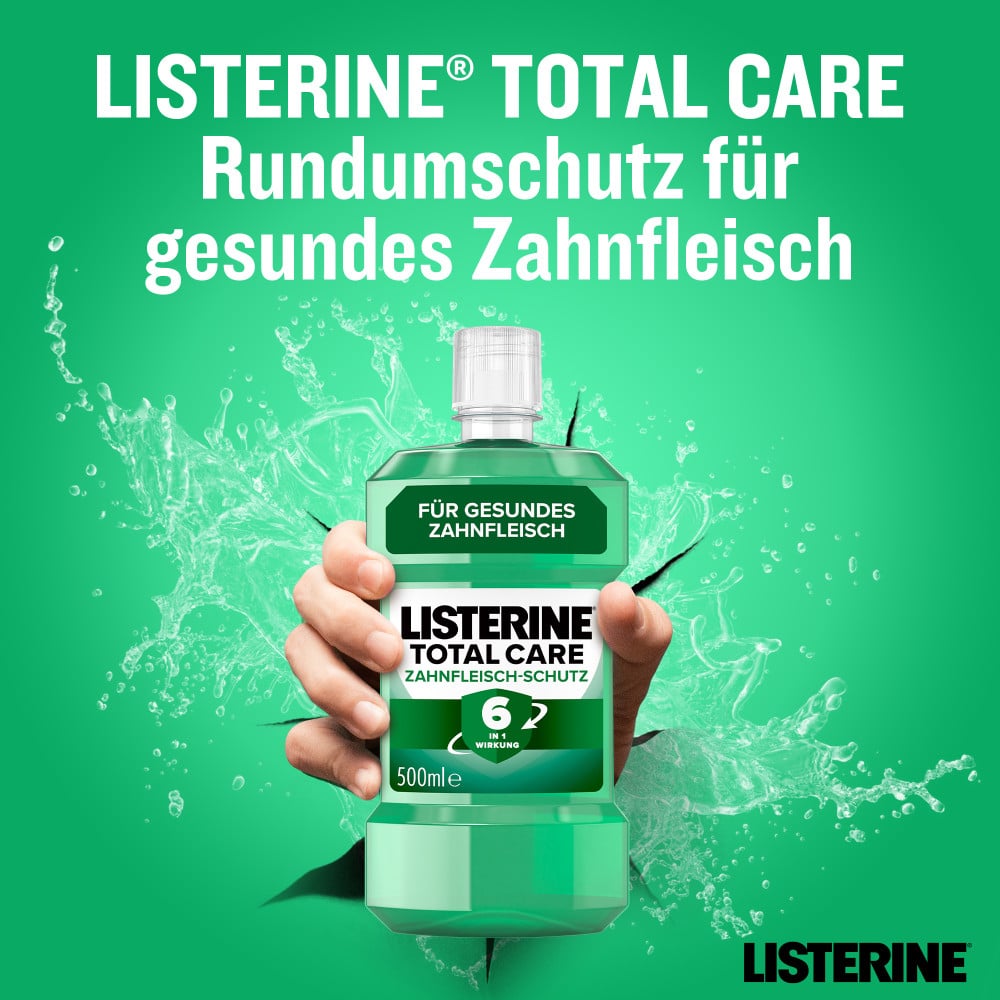 LISTERINE Total Care Zahnfleisch-Schutz 500 ml Lösung LISTERINE Total Care Zahnfleisch-Schutz 500 ml Lösung