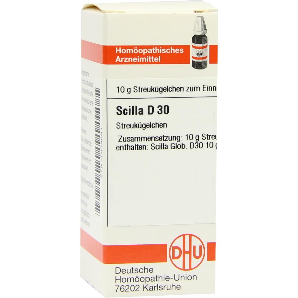 SCILLA D 30 Globuli 10 g Globuli